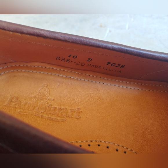 Vintage Paul Stuart Brown Leather Buckle Penny Loafers | Preppy, Formal - Picture 13 of 17